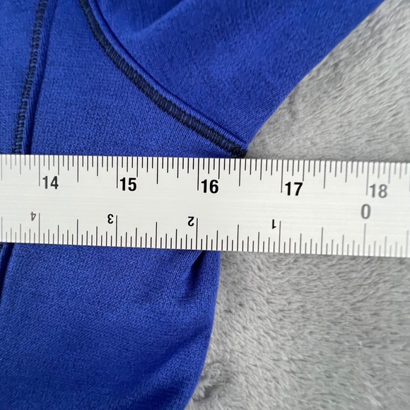 Patagonia Tech Fleece Jacket Full Zip Harvest Moon Blue Womens XS Ski Hike Gorp - Picture 10 of 12